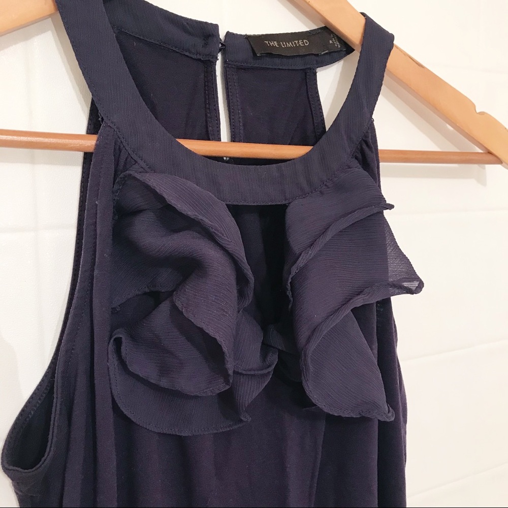 The Limited Sleeveless Ruffle Tank - Picture 2 of 6